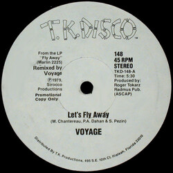 Voyage Let's Fly Away / Gone With The Music VINYL 12" USED