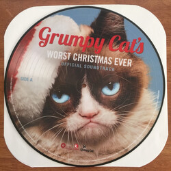Various Grumpy Cat's Worst Christmas Ever Official Soundtrack Vinyl LP USED