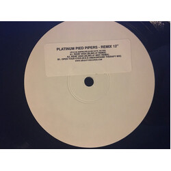 Platinum Pied Pipers Ridin' High / Open Your Eyes (Remixes) USED VINYL 12INCH WHITE LABEL