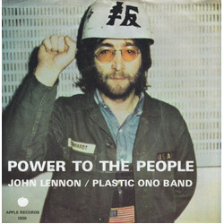 John Lennon / The Plastic Ono Band Power To The People USED VINYL 7INCH 45 RPM SINGLE STEREO