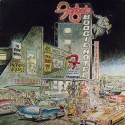 Foghat Boogie Motel Vinyl LP USED