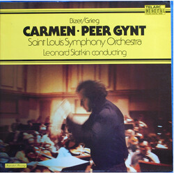 Georges Bizet / Edvard Grieg / Saint Louis Symphony Orchestra / Leonard Slatkin Carmen · Peer Gynt Vinyl LP USED