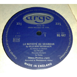 Simon Preston / Olivier Messiaen La Nativité Du Seigneur Vinyl LP USED