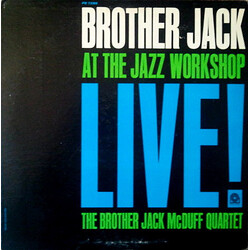 The Brother Jack McDuff Quartet Brother Jack At The Jazz Workshop Live! Vinyl LP USED