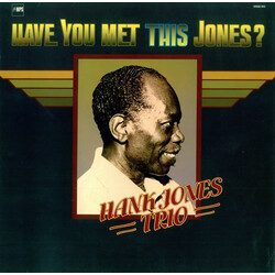 Hank Jones Trio Have You Met This Jones? Vinyl LP USED