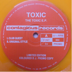 Toxic The Toxic E.P. VINYL 12" USED