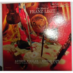 Franz Liszt / Arthur Fiedler / The Boston Pops Orchestra The Music Of Franz Liszt Vinyl LP USED