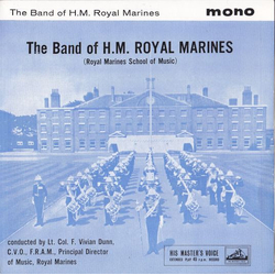 The Band Of H.M. Royal Marines (Royal Marines School Of Music) The Band Of H.M. Royal Marines Vinyl 7" USED