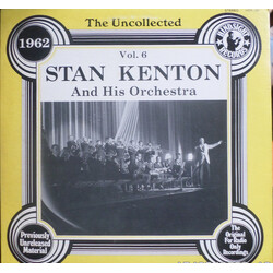Stan Kenton And His Orchestra The Uncollected 1962 Vol. 6 Vinyl LP USED