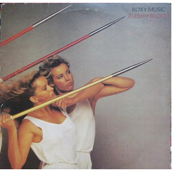 Roxy Music Flesh + Blood Vinyl LP USED