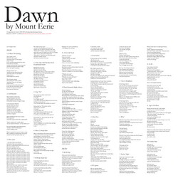 Mount Eerie Dawn Vinyl LP USED