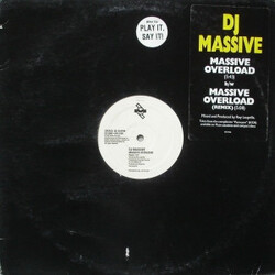 DJ Massive Massive Overload VINYL 12" USED