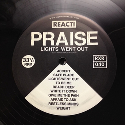 Praise (6) Lights Went Out Vinyl LP USED