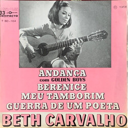 Beth Carvalho Andança / Berenice / Meu Tamborim / Guerra De Um Poeta USED VINYL 7INCH 33 S RPM EP