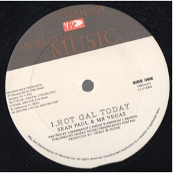 Sean Paul / Mr. Vegas / Zebra (3) Hot Gal Today / Unfair USED VINYL 12INCH
