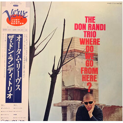 Don Randi Trio Where Do We Go From Here? Vinyl LP USED