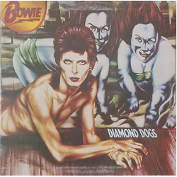 David Bowie Diamond Dogs Vinyl LP USED