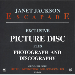 Janet Jackson Escapade Vinyl 7" USED