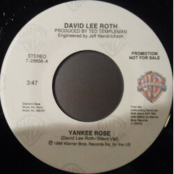 David Lee Roth Yankee Rose USED VINYL 7INCH 45 RPM PROMO