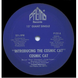 Cosmic Cat Introducing The Cosmic Cat USED VINYL 12INCH 33 S RPM MAXI-SINGLE