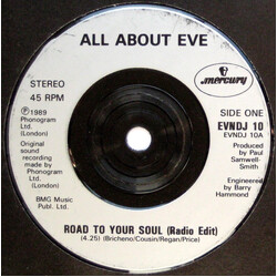 All About Eve Road To Your Soul USED VINYL 7INCH SINGLE PROMO 45 RPM