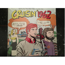 Various Cruisin' 1962 - Featuring Russ "Weird Beard" Knight, KLIF, Dallas Vinyl LP USED