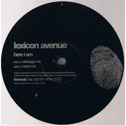 Lexicon Avenue Here I Am USED VINYL 12INCH 45 RPM