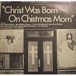 Various "Christ Was Born On Christmas Morn" Vinyl LP USED