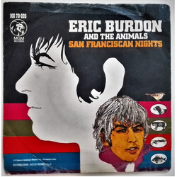 Eric Burdon & The Animals San Franciscan Nights Vinyl 7" USED