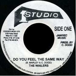 The Wailers Do You Feel The Same Way / Destiny USED VINYL 7INCH 45 RPM SINGLE REISSUE