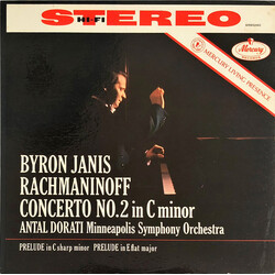 Sergei Vasilyevich Rachmaninoff / Byron Janis / Antal Dorati / Minneapolis Symphony Orchestra Concerto No. 2 In C Minor Vinyl LP USED