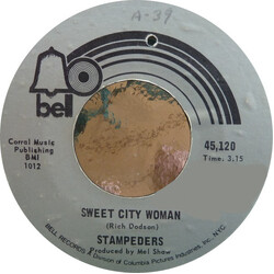 The Stampeders Sweet City Woman / Gator Road USED VINYL 7INCH SINGLE