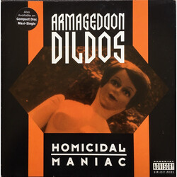 Armageddon Dildos Homicidal Maniac VINYL 12" USED