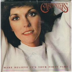 Carpenters Make Believe It's Your First Time USED VINYL 7INCH 45 RPM SINGLE STYRENE STEREO