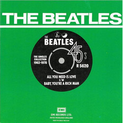 The Beatles All You Need Is Love c/w Baby, You're A Rich Man VINYL 7" USED