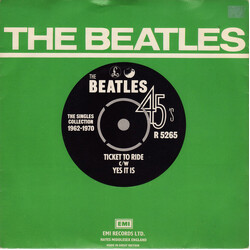 The Beatles Ticket To Ride c/w Yes It Is VINYL 7" USED