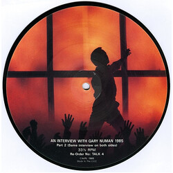 Gary Numan An Interview With Gary Numan 1985 Vinyl 7" USED