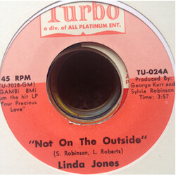 Linda Jones Not On The Outside USED VINYL 7INCH 45 RPM SINGLE