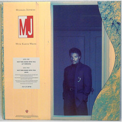 Michael Jeffries / Karyn White Not Thru Being With You USED VINYL 12INCH 33 S RPM PROMO