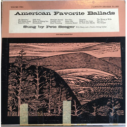 Pete Seeger American Favorite Ballads, Volume 2 Vinyl LP USED