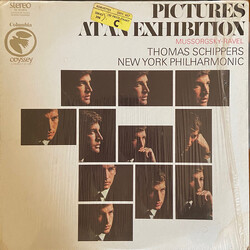 Modest Mussorgsky / Maurice Ravel / Thomas Schippers / The New York Philharmonic Orchestra Pictures At An Exhibition Vinyl LP USED