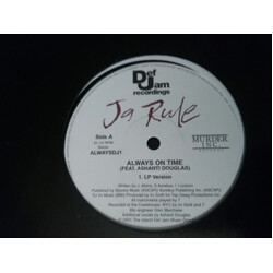 Ja Rule / Ashanti Always On Time USED VINYL 12INCH PROMO