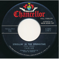 Fabian (6) Strollin' In The Springtime USED VINYL 7INCH SINGLE 45 RPM