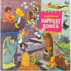Various Walt Disney's Happiest Songs Vinyl LP USED