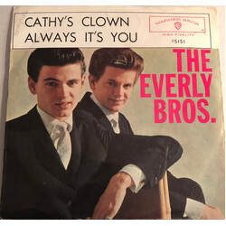 Everly Brothers Cathy's Clown / Always It's You USED VINYL 7INCH 45 RPM SINGLE