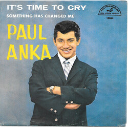 Paul Anka It's Time To Cry USED VINYL 7INCH 45 RPM SINGLE