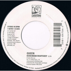 Queen Bohemian Rhapsody USED VINYL 7INCH SINGLE 45 RPM