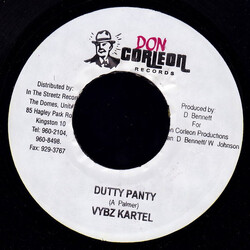 Vybz Kartel Dutty Panty USED VINYL 7INCH 45 RPM