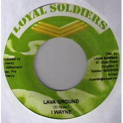 I Wayne Lava Ground USED VINYL 7INCH 45 RPM REPRESS