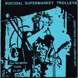 Suicidal Supermarket Trolleys Greetings From London (EP) USED VINYL 7INCH EP